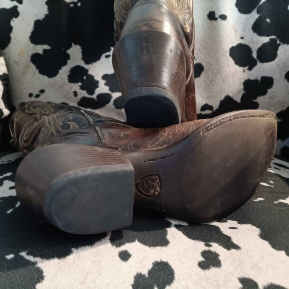ARIAT cowboy boots "Legend" chocolate brown - 7.5 - Picture 5 of 7